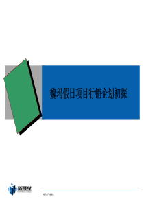 镇江魏玛假日项目行销企划报告