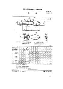 QJ 55-1987 手柄