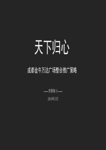 万达_成都金牛万达广场整合推广策略_111ppt_XXXX年_青铜骑士