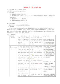 七年级英语上册 Module 5 My school day Unit 3 Language in 