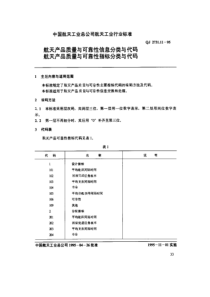 qj 2731.11-1995 航天产品质量与可靠性信息分类与代码 航天产品质量与可靠性指标分类与代