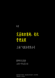 集团项目阶段性成果定义及审批流程