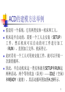 ACD的建模方法