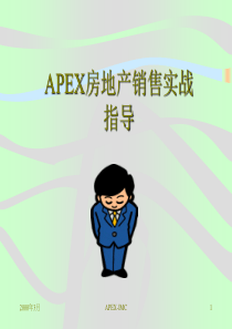 APEX房地产销售实战指导