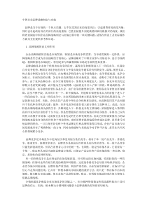 中国企业品牌战略制定与实施(1)