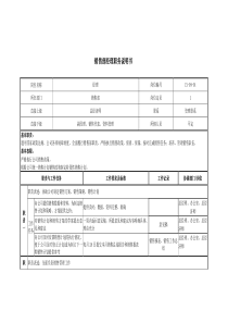 北大纵横—北京鲁艺房地产销售部职务说明书-12-10（黄）