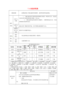 陕西省安康市石泉县池河镇九年级化学下册 第七章 溶液 7.4 结晶现象教案 （新版）粤教版