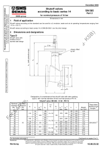 SN 585-2-2006 Shutoff valves according to basic se