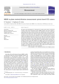 MEMS-in-plane-motion-vibration-measurement-system-