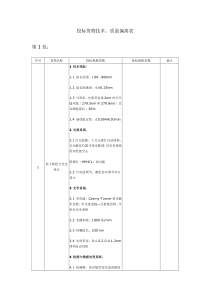 投标货物技术doc-投标货物技术、质量偏离表