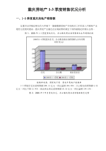 重庆房地产13季度销售状况分析doc5