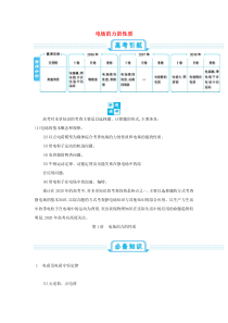 2020年高考物理一轮复习 第九单元 静电场 第1讲 电场的力的性质练习（含解析）新人教版