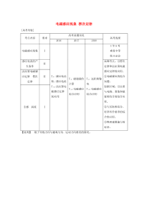 （江苏专用）2020版高考物理总复习 第九章 电磁感应 第1讲 电磁感应现象 楞次定律教案（选修3-