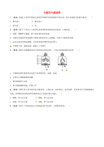 （济宁专版）2019年中考生物 专题四专题演练