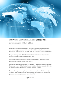 2016-Global-Combustion-Analyzer(燃烧分析仪)revenues-nea