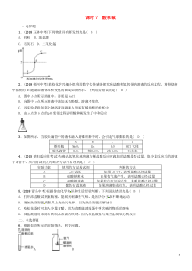 （贵阳专版）2019年中考化学总复习 第1编 主题复习 模块1 身边的化学物质 课时7 酸和碱（精练