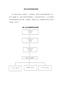 项目安全机构保证体系