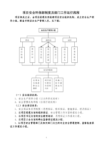 项目安全环保部部门工作流程3