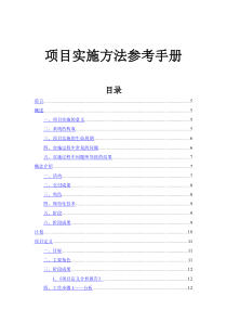 项目实施方法（DOC 36页）