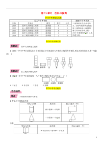 （毕节专版）2019年中考数学复习 第6章 投影与视图 第23课时 投影与视图（精讲）试题