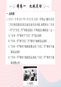 四川省绵阳市2019年中考物理 机械运动专题精炼复习课件