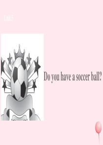 七年级英语上册 Unit 5 Do you have a soccer ball课件2 （新版）人教