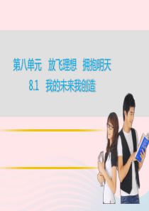 九年级道德与法治下册 第八单元 放飞理想 拥抱明天 8.1 我的未来我创造 第1框 职业理想与社会分