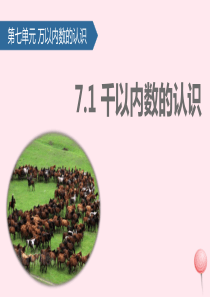 二年级数学下册 7 万以内数的认识（千以内数的认识）课件 新人教版