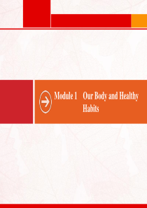 2021版高考英语一轮复习 分册二 Module 1 Our Body and Healthy Ha