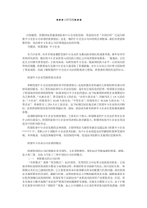 企业战略-欧盟中小企业公司治理的现状与框架