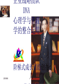 企业战略团队DNA心理学与管理学的整合运用