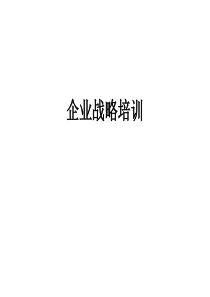 企业战略培训(2)