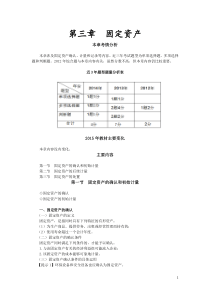 会计实务章节考情分析：固定资产