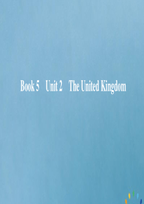 2020版高考英语一轮复习 Book 5 Unit 2 The United Kingdom课件 新