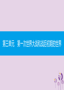 2019春九年级历史下册 第三单元 第一次世界大战和战后初期的世界 第11课 苏联的社会主义建设课件