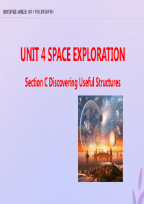 2019-2020学年新教材高中英语 UNIT 4 SPACE EXPLOARTIOAN Secti