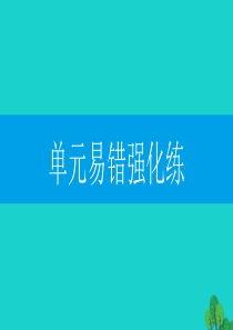 2019-2020学年九年级物理下册 第17章 电动机与发电机单元易错强化练课件（新版）粤教沪版