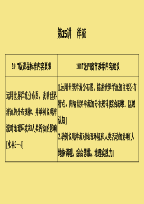 （四川专用）2020版高考地理一轮复习 第四单元 地球上的水 第15讲 洋流课件 新人教版