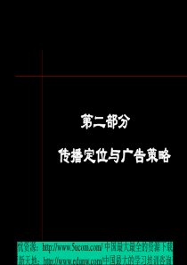 传播定位与广告策略