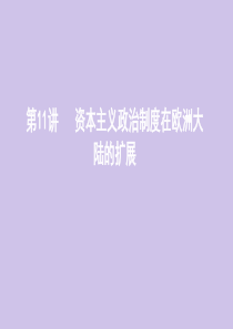 （山东专用）2020版高考历史总复习 专题六 近代西方民主政治和解放人类的阳光大道 第11讲 资本主