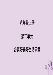 （聊城专版）2019年中考道德与法治总复习 八上 第三单元 合奏好美好生活乐章课件