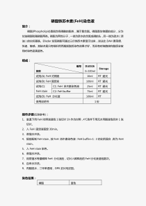 磷脂铁苏木素(FeH)染色液