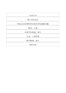 供电公司多种经营企业差异化战略实施