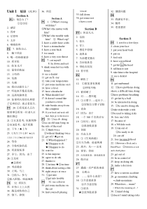 新人教版八下英语词组和固定搭配归纳(完整版)