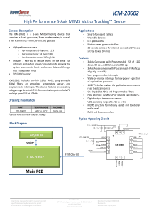 MPU9250芯片手册