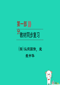 （广西专用）2019中考道德与法治一轮新优化复习 第四部分 认识国情 爱我中华 考点20 文化的多样