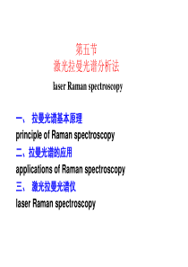 拉曼光谱原理分析