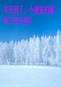 一年级语文上册 第8单元《雪地里的小画家》课件3 长春版