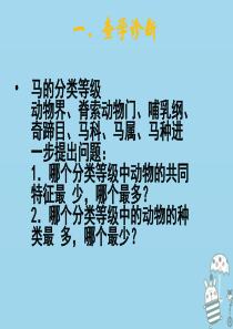 新疆维吾尔自治区八年级生物上册 6.2认识生物的多样性课件 （新版）新人教版