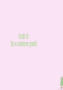 五年级英语上册 Unit 6 In a nature park Part A（第2课时）习题课件 人